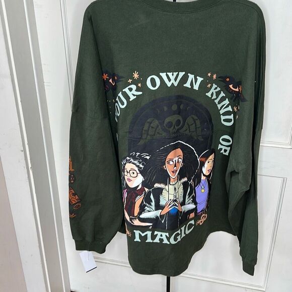 Disney Hocus Pocus 2 Spirit Jersey Green Size XXL Unisex Plus Size - Picture 7 of 10